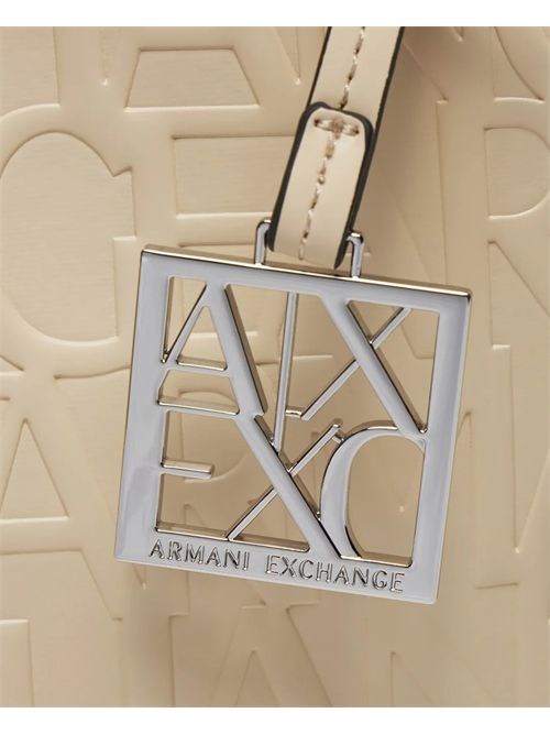 Borsa donna Armani Exchange con logo all-over ARMANI EXCHANGE | 942647-CC793U1092